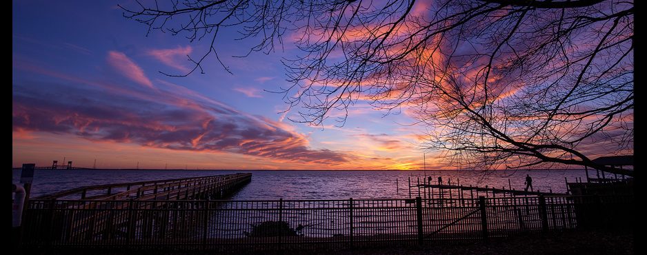 Sunset on the James River